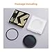 K&F CONCEPT 72mm Magnetic Variable ND ND8-ND128 (3-7 Stops) + 72mm Basic Filter Ring, No X Cross Magnetic Adjustable Neutral Density Filter with 28 Multi-Layer Coatings (Nano-X Series)