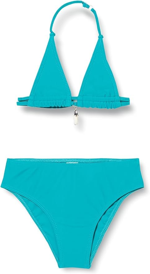 Maillot de bain deux pièces fille uni violet HAUTE PRESSION X9050