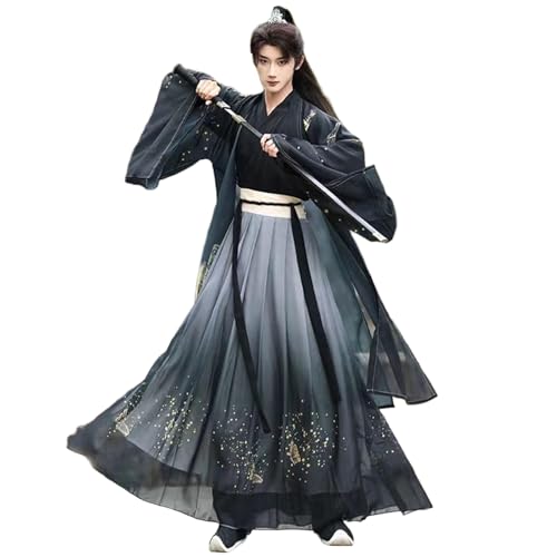 Costume chinois homme femme style Tang vêtement traditionnel taille XL