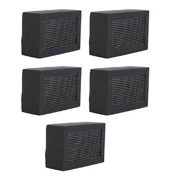 5Pcs 3D Printer Activated Carbon Air Filter Purifiers, 3D Printer Purifier Filter, 3D Printer Air Filter, for Lab P1P P1S X1 P1