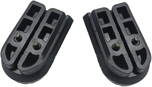 Miniatura 6 de Reposapiés de motocicleta Estriberas delantera izquierda derecha para Benelli TRK502 BJ500GS-A TRK 502 251 Reposapiés Pedales Reposapiés de goma 1