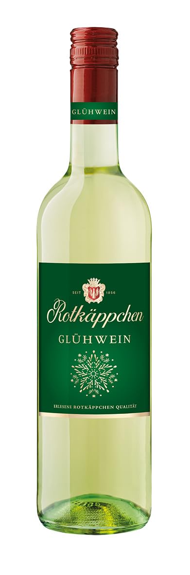 Rotkäppchen Qualitätswein Glühwein Weiß (6 x 0,75l) – Aromatisch-winterlicher, weißer Glühwein in erlesener Rotkäppchen Qualität
