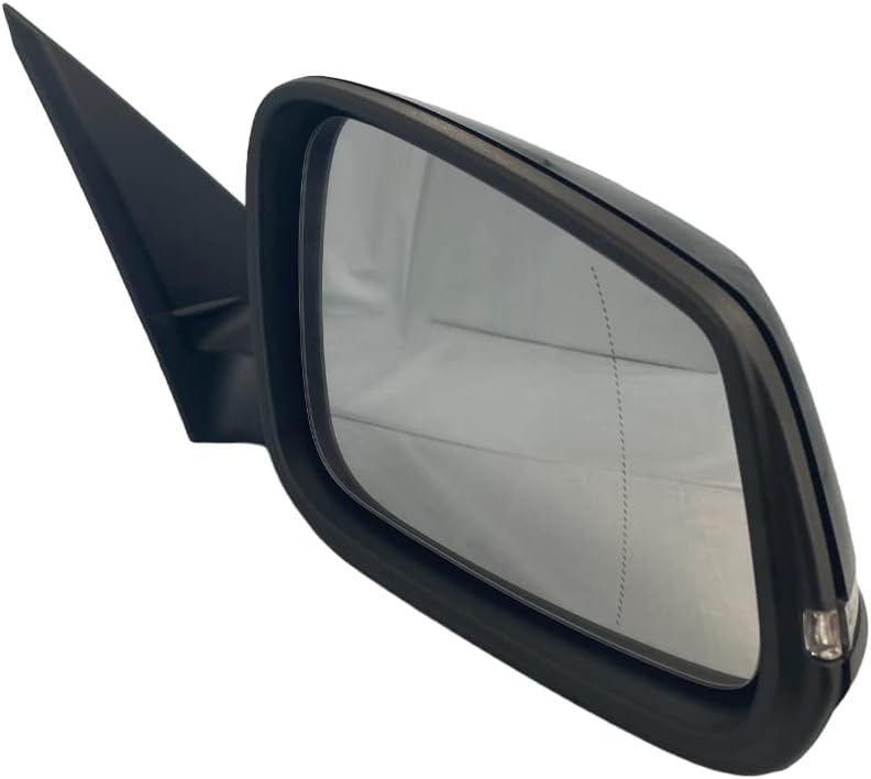 #75 8th Gear Black Right Passenger Side Mirror with Turn Signal Compatible with BMW 320i 328i 330i 335i 340i 2013 2014 2015 2016 2017 2018 for BMW 320 328 330 335 340