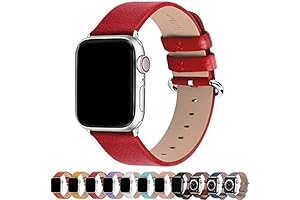 Compatible with Apple Watch iWatch 44mm 42mm Leather Band