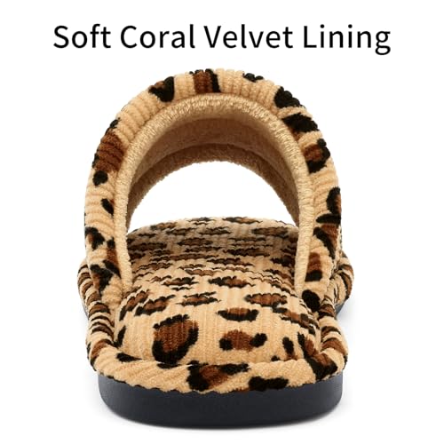 Image of shevalues Summer House Slippers for Women Men Breathable Waffle Indoor Slippers Slip-on Open Toe Home Shoes