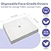 100PCS Upgrade Disposable Face Cradle Covers, Medical-Grade, Ultra Soft, Luxurious, Non-Sticking Massage Face Covers, Large Disposable Headrest Covers for Massage Tables and Massage Chairs
