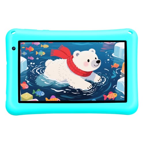 BISAIKASOW Tablet para niños 7 Pulgadas, Tablea Android 13, Octa-Core, 8GB+64GB, Batería 5800mAh,...