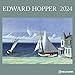 Produktbild Edward Hopper 2024 - Wand-Kalender - Broschüren-Kalender - 30x30 - 30x60 geöffnet - Kunst-Kalender