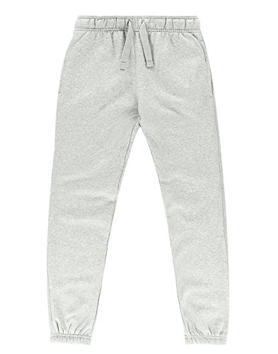 Dalsa Ex- M&S Pantalon de jogging pour enfant garçon et fille, Gris calcaire, 2-3 Ans