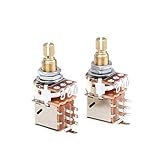 El eje de latón knurled de 6 mm se ajusta a una perillas coarse-knurled (18-spline). Se ajustará a la perilla de guitarra moderna de Squier / Epiphone / ibanez / ESP, etc., que se hizo en China / Corea / Japón