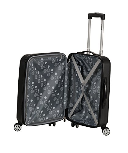 Image of Rockland Melbourne Hardside Expandable Spinner Wheel Luggage, Quilt, 2 Piece (20 inch /28 inch)