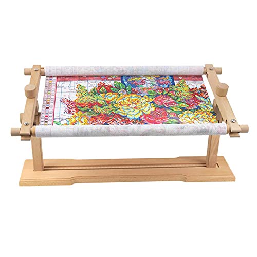 Support au point croix for bricolage FBHFSUIEF cadre de table rotatif