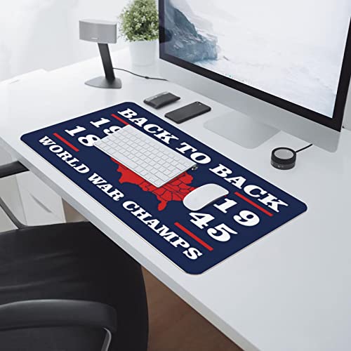 Tapis de souris World War Champs idée cadeau idéale avec citations humoristiques