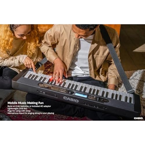 Casio Casiotone LK-S450 61-Key Lighted Portable Keyboard | 600 Tones - image 2