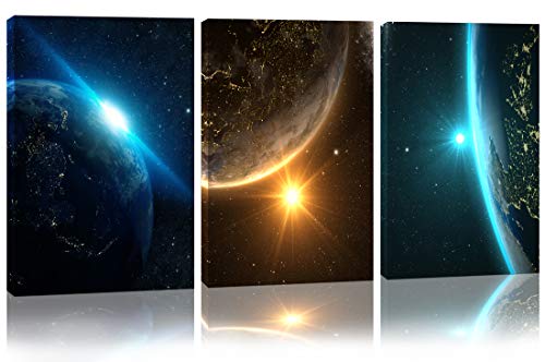 Space Wall Art Giclee Canvas Prints Wall Art Decor Space Pictures for...
