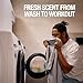 HEX Performance Laundry Detergent Packs for Activewear & Sports Clothes, Deep Odor & Sweat Removal, Eco-Friendly Biodegradable Formula, HE Compatible, Fresh Clean Scent – 75 Count