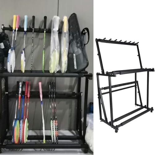 Support de rangement pour raquettes de tennis 2 niveaux - 2
