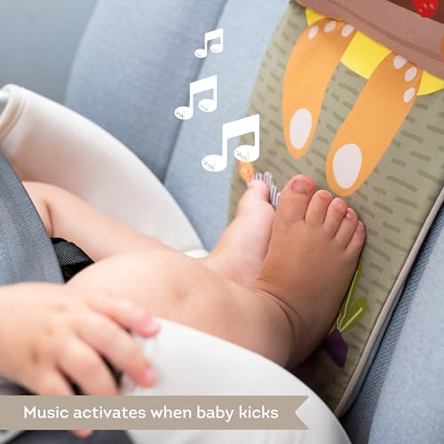 Taf Toys 13325 Play & Kick Infant Car Seat Toy Spielboard Hase fürs Auto, Medium, Kaninchen