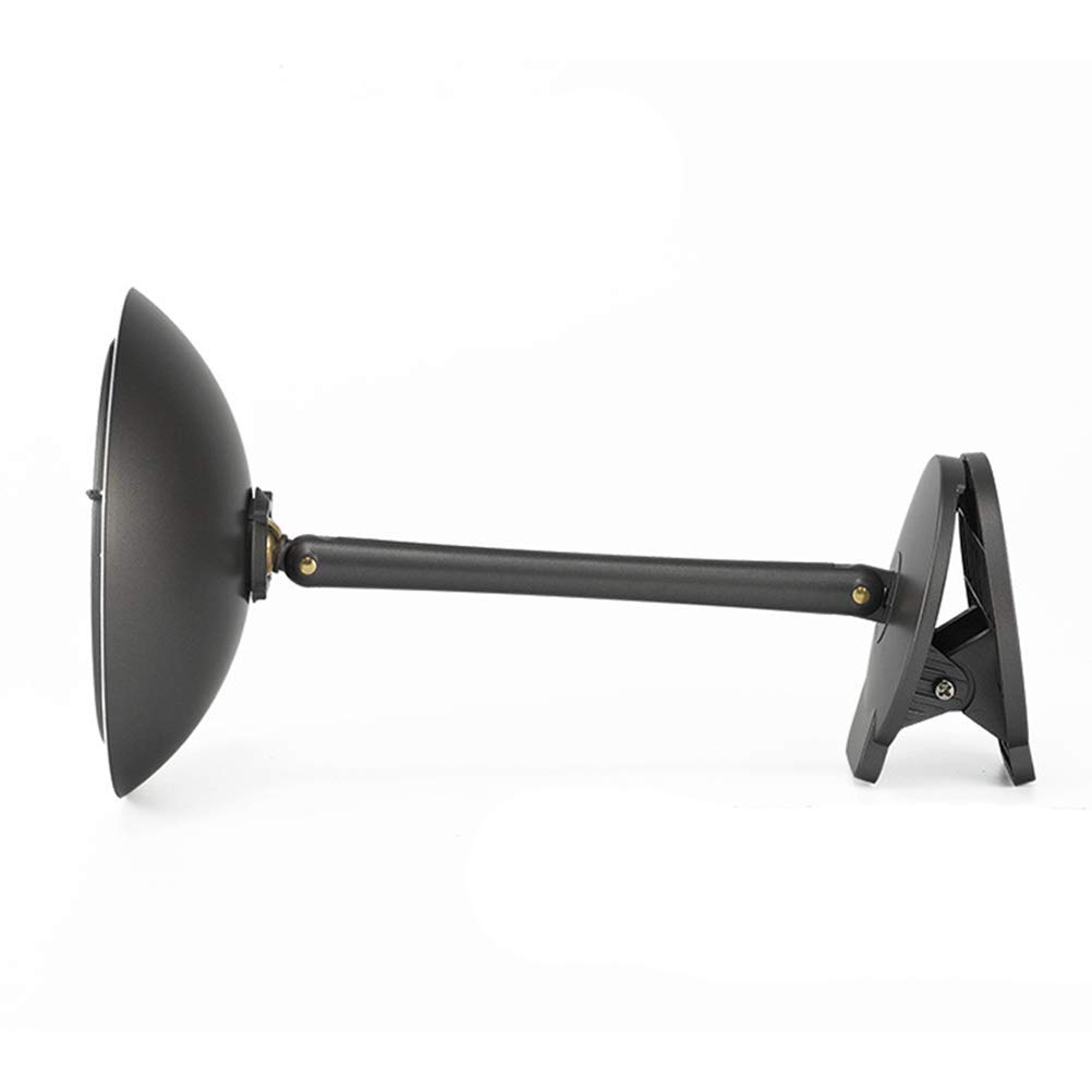 Specchio Specchio per lavabo a Clip con LED Zoom 5X Dimmer a Tre Livelli Rotazione a 360 Gradi Specchio per Trucco da Parete, 1
