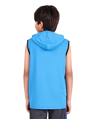 Image of Vector X OKT-228 Kid's Printed Hoodie Boys Sleeveless Hooded Regular Fit T-Shirt