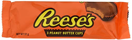 HERSHEY'S Reeses 3 Peanut Butter Cups 51 g lot de 2 Cover