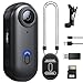 TOSBARRFT Caméra corporelle 1080P POV Pro, caméra Portable avec Clip Rotatif 360° et Clip magnétique, Enregistrement 150 Minutes, idéale pour conférences, Voyages et promenades (1080-B-32G)