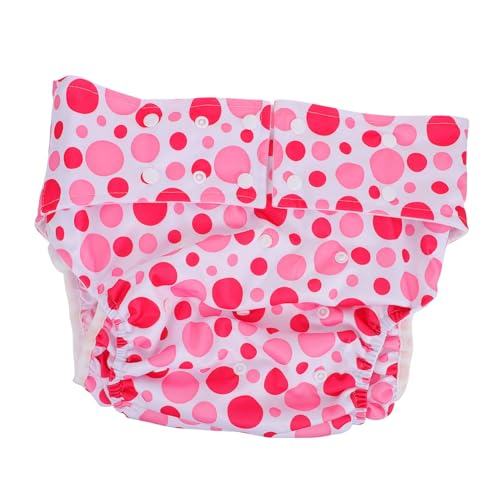 Beaupretty Pañal Ajustable para Adultos Reutilizable y Transpirable con Protección Diseño con Broches para Mejor y Tejido para Cuidado de Incontinencia