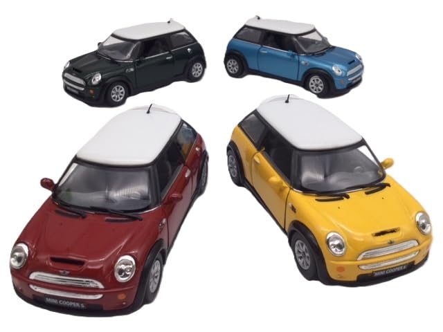 Amazon | 1/28 ミニクーパー S ミニカー プルバック キンスマート 車
