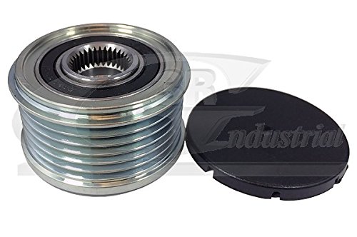 3RG INDUSTRIAL - Polea Alternador- OEM 5705AS - Piezas para Coche Recambios Motor y Otras Partes de Vehículo | Compatible con los Modelos de Coche y Moto indicados más Abajo.