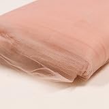 Blush B 54' - 40 Yard 100% Polyester Tulle Bolt Fabric