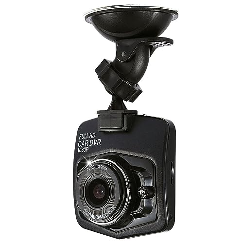 Monitor de coche y grabador negro para proteger el vehículo ante siniestros
