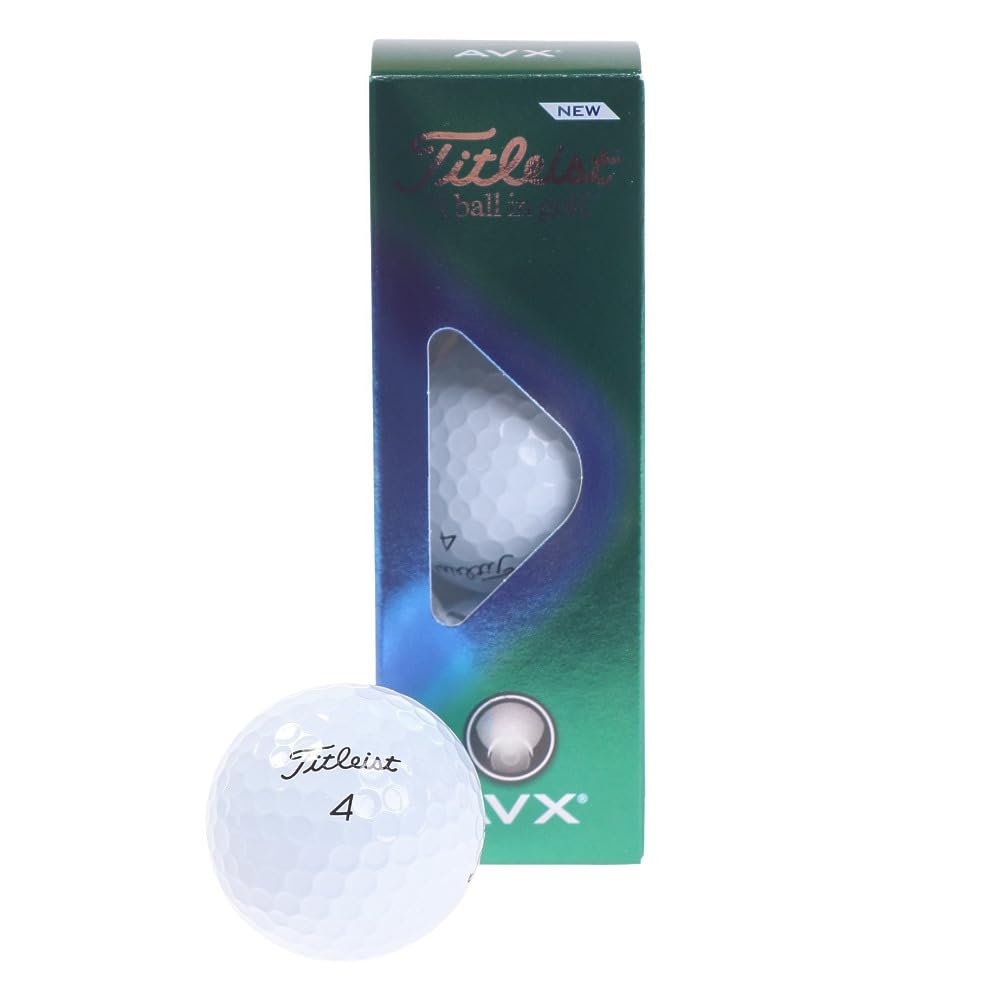 Amazon.co.jp: タイトリスト（TITLEIST） ゴルフボール AVX スリーブ(3