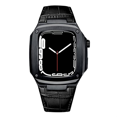 GUMMMY Bracelet en cuir de vachette véritable pour Apple Watch