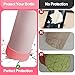Silicone Boot for Stanley AeroLight Transit Bottle 16/20 oz, Bottom Protector Boot Compatible with Stanley IceFlow Fast Flow Bottle 16oz and more Tumblers with 2.72-2.9 inch Bottom, Set of 2, Pink