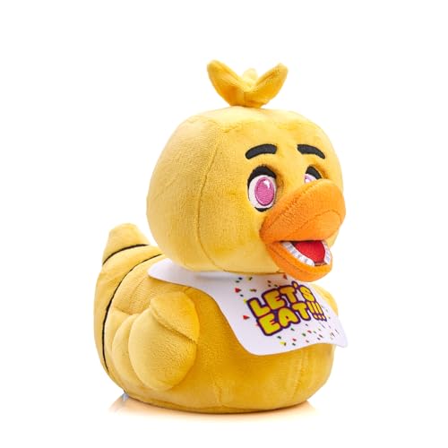 TUBBZ Plush: Five Nights at Freddy's - Chica Cosplaying Rubber Duck Soft Plush Collectible Toy