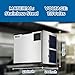 Commercial Ice Maker 350 Pounds Per Day – Head Only – Stainless Steel Industrial Modular Ice Cube Machine – Quiet Operation – Air Cooling System - by Foster