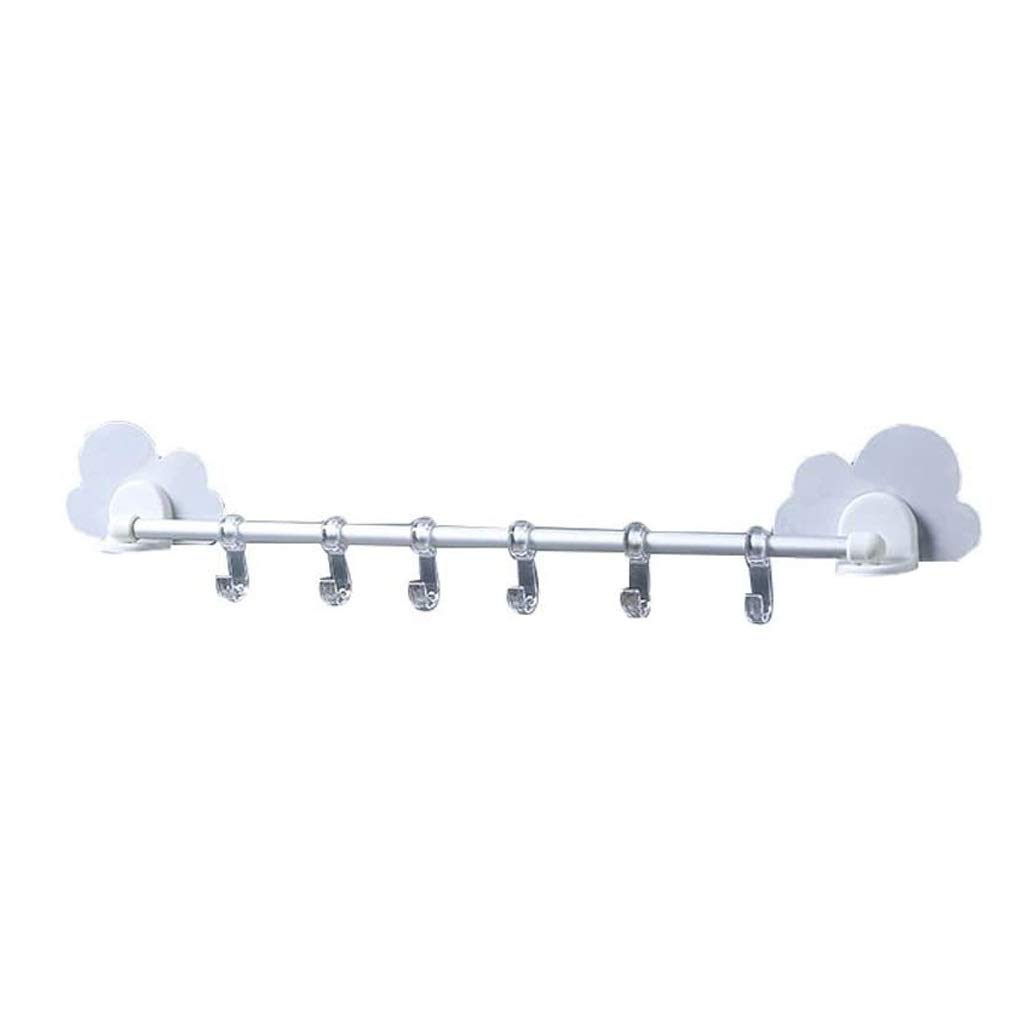 MOBYGKFY Multifunctional Removable Household Hooks, Strong Adhesive Hooks Walls