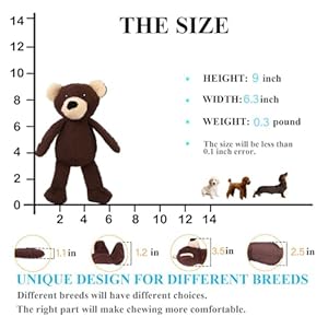 Squeaky-Dog-Toys-3-Layered-Durable-Stuffed-Dog-Toys-for-Aggressive-Chewers-Small-Medium-Breed-Cute-Plush-Puppy-Teething-Chew-Toys-Bear-S - Cucciolini Doodles   Squeaky-Dog-Toys-3-Layered-Durable-Stuffed-Dog-Toys-for-Aggressive-Chewers-Small-Medium-Breed-Cute-Plush-Puppy-Teething-Chew-Toys-Bear-S