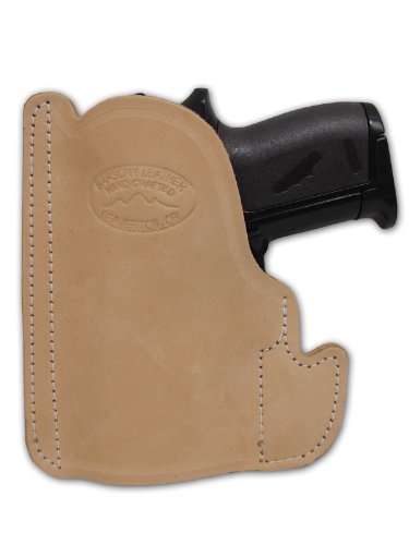 Barsony Tan Leather Gun Concealment Pocket Holster For Beretta Jetfire Tomcat #TOP13