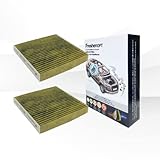 2 Pack FreshenOPT Three-Layer Cabin Air Filter Replacement Honda/Acura (OE# 80292-TJA-H01) – Fits