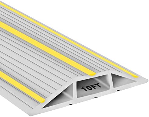 Amazon.com: 10Ft Cord Covers for Wires on Floor, 3-Channel Floor Cord ...