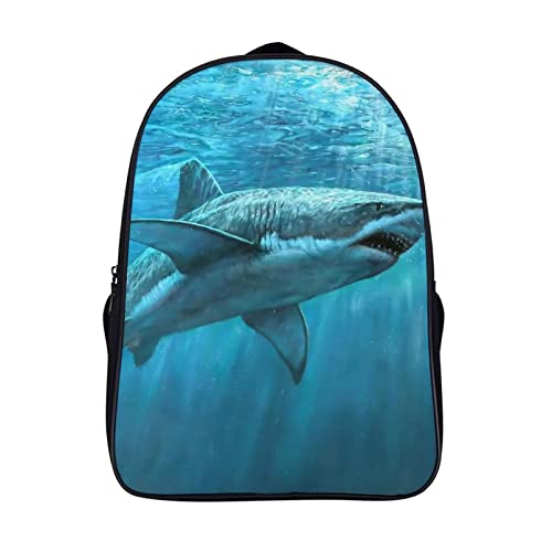 Sac à dos pour adolescents cartable enfant requin 3D tendance
