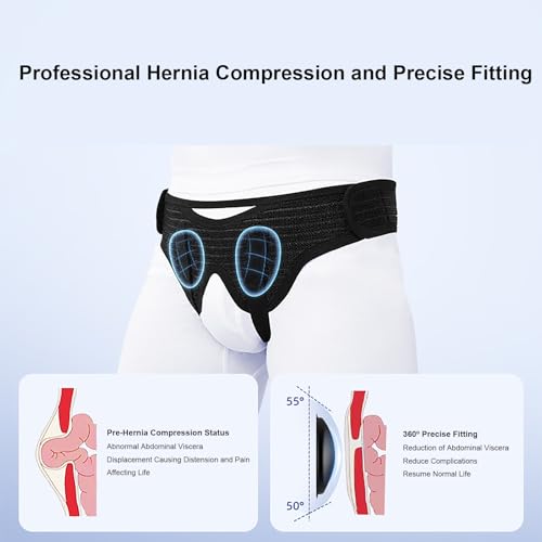 Faja Hernia Inguinal Hombre y Mujer con 2 Almohadillas miniatura 4