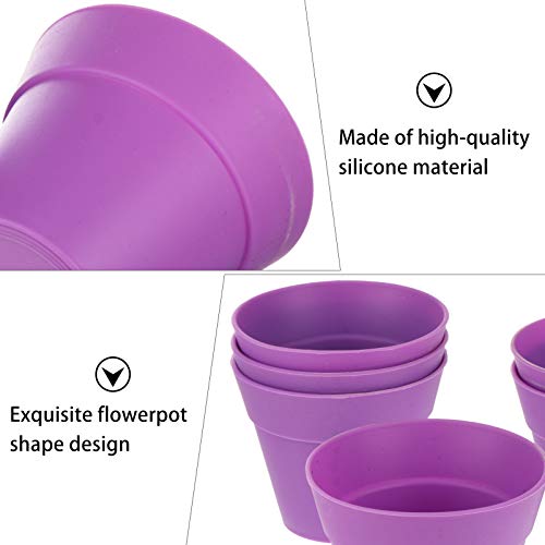 Luxshiny 6- Stcs Plastic Dessertbekers Bloemenpot Cake Desserts Cups Voor Bouwverjaardagsfeestje Ijs Doe- Het- Zelf Bakken Cupcakes Yoghurt Pudding en Shot - Image 7