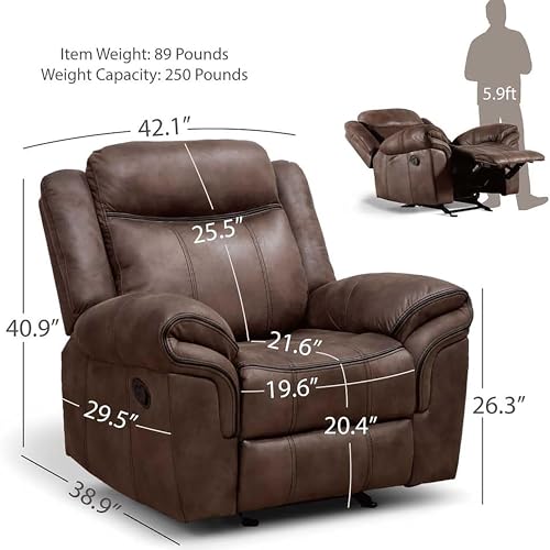 Sillón Standard Plegable Marrón miniatura 3