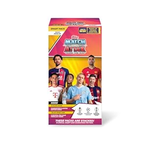 Topps UEFA Champions League Match Attax 23/24 trading and collectible card game(Smart Pack)