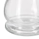 Relaxdays Windlicht, 12er Set, Glas, mit Buntem Henkel, innen & außen, Teelichthalter, H x D: 10 x 8,5 cm, transparent, Eisen