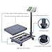 TUFFIOM 661lbs Electronic Industrial Commercial Platform Scale,Stainless Steel High-Definition LCD Display,Digital Floor Heavy Duty,Luggage Package Price Computing Postal Shipping Mailing，Grey