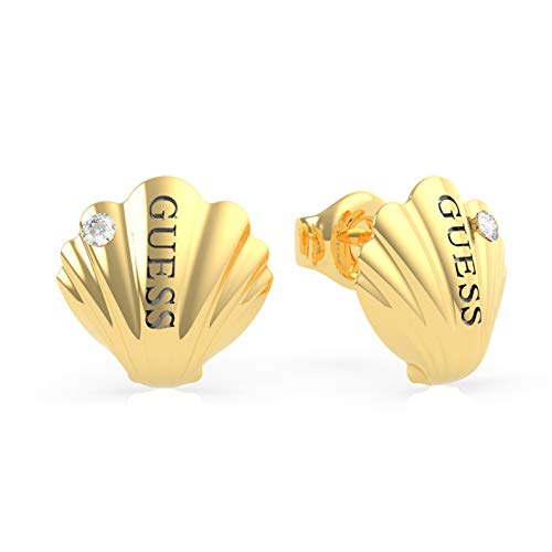 Preisvergleich Produktbild Anhänger Mermaid, Guess Gold und Swarovski Weiß