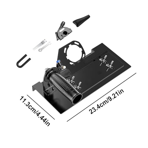 Herramienta para biselar azulejos con soporte para amoladora angular que evita vibraciones en cantos 7
